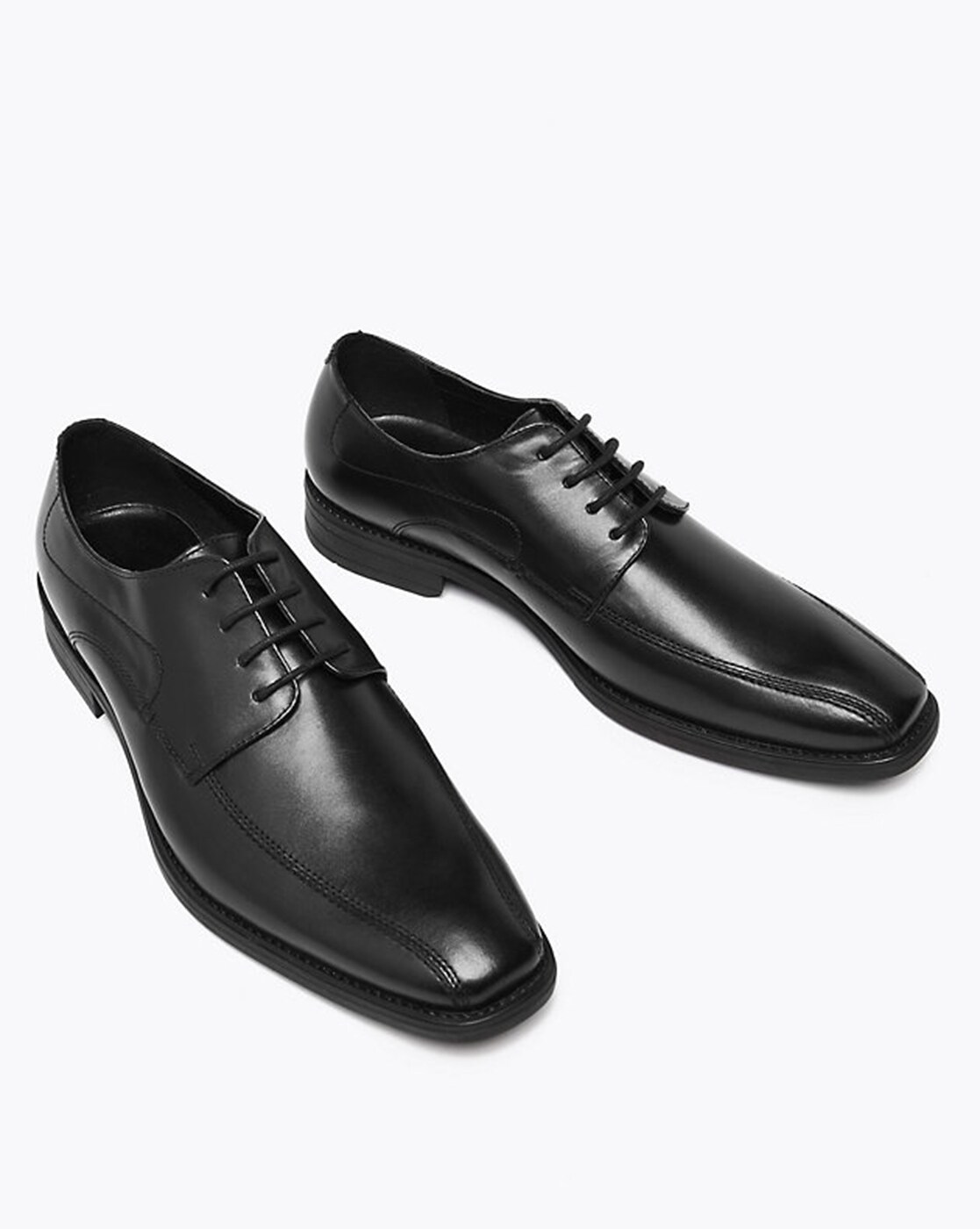 Buy Black Formal Shoes for Men by Marks 
