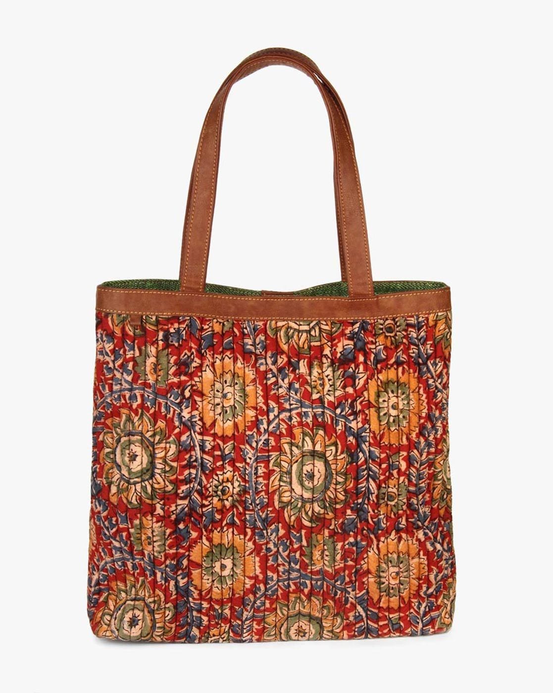 Order Kalamkari Bags ( Set of 6) Online From Pankh Handicrafts,Chikodi