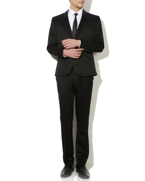 Classic Work Blazer  Trouser Set  Navy Blue  The Ambition Collective