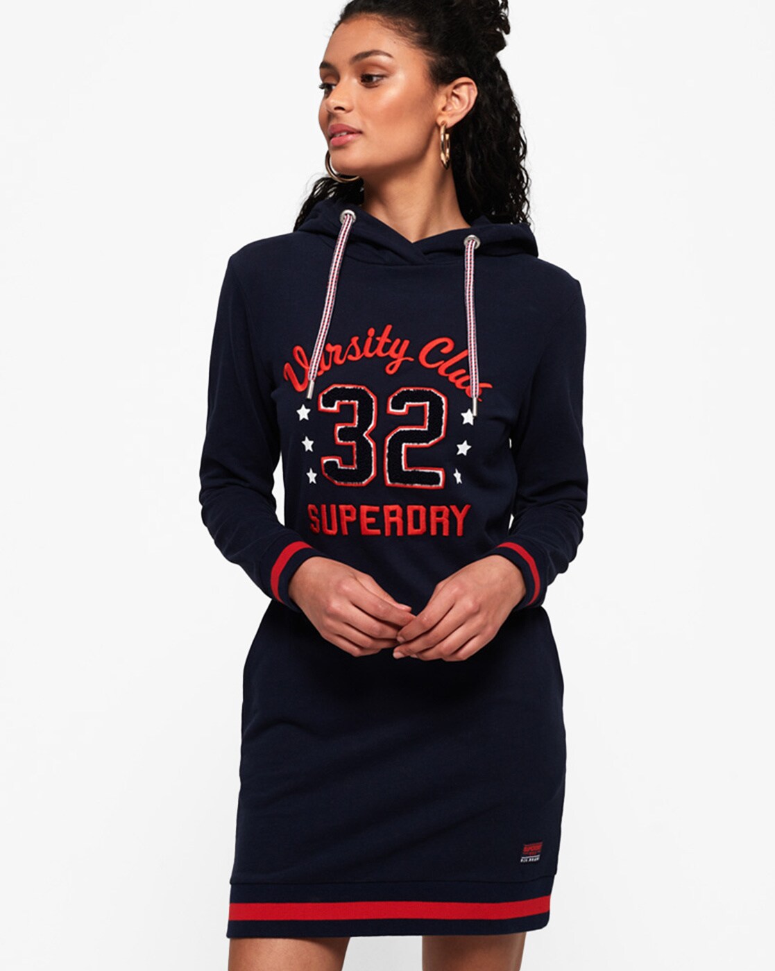 superdry sweatshirt dress