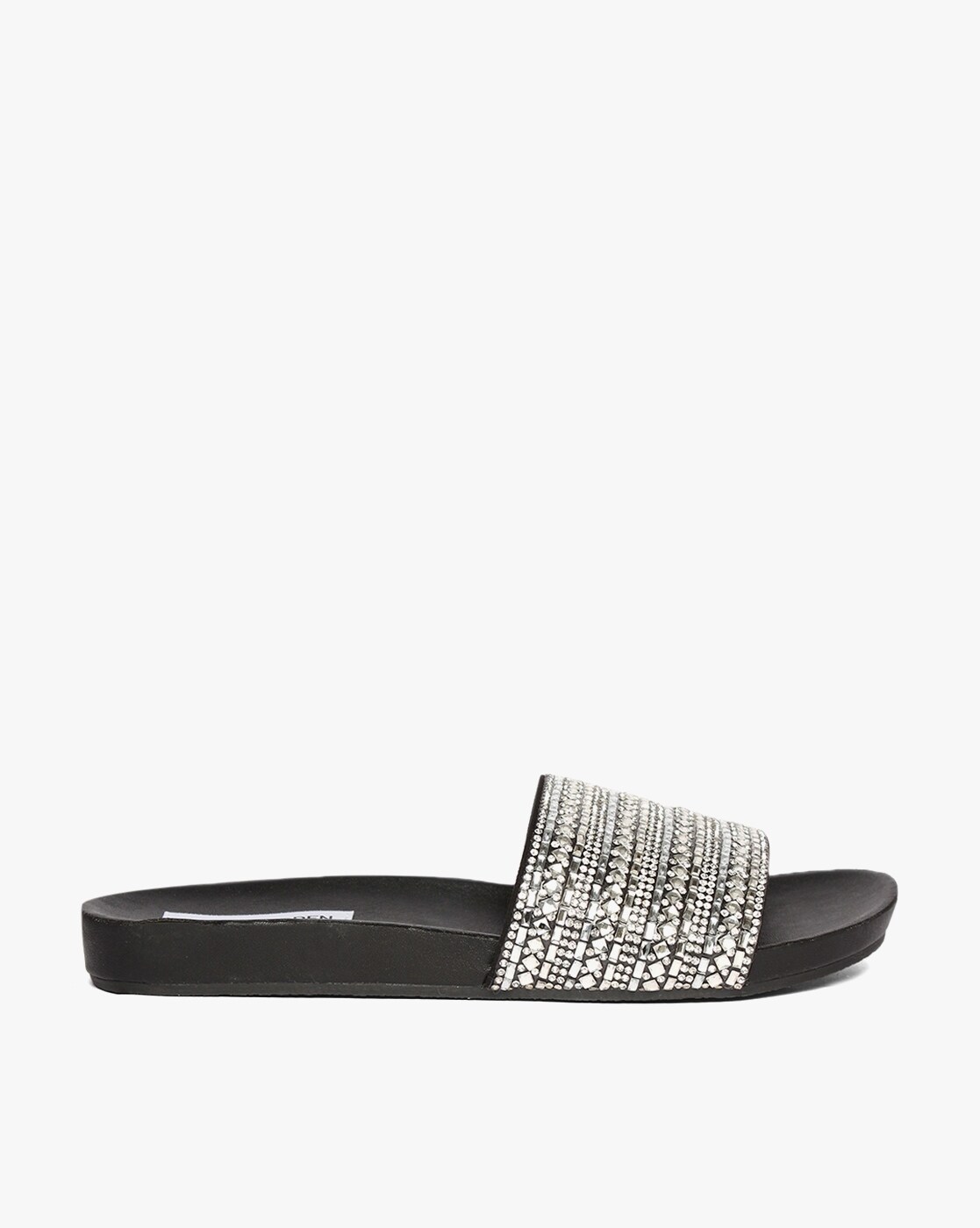 Steve madden dazzle embellished hotsell slide sandal