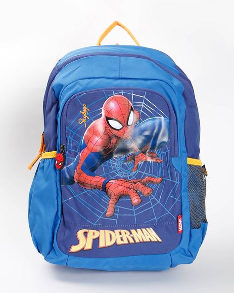 Spider Man Print Backpack