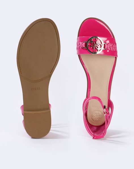 Pink hotsell guess sandals