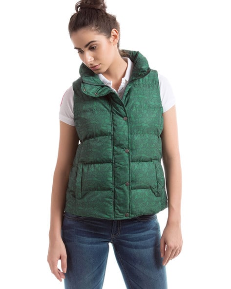 puffer gilet womens