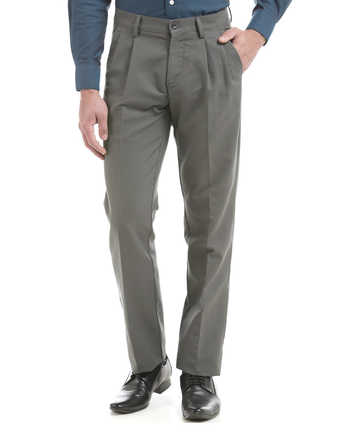 Buy Arrow Regular Fit Autoflex Formal Trousers  NNNOWcom