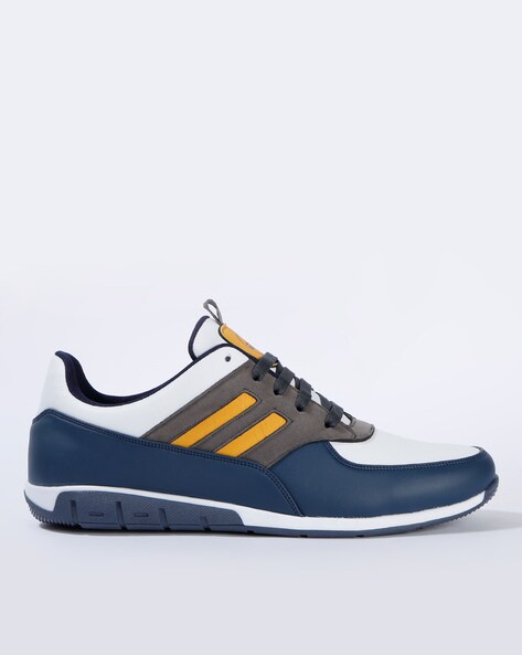 Low-Top Lace-Up Colourblock Casual Shoes