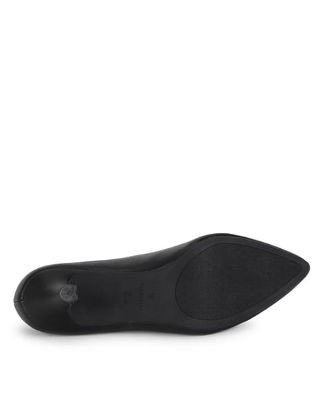 Textured Heeled Pumps (Image - 1)