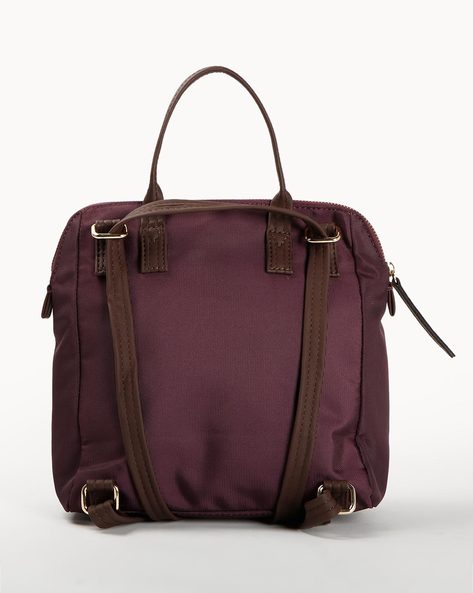 Textured Bucket Bag with Short Handle