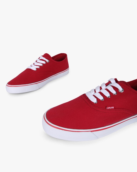 Levis red shoes online