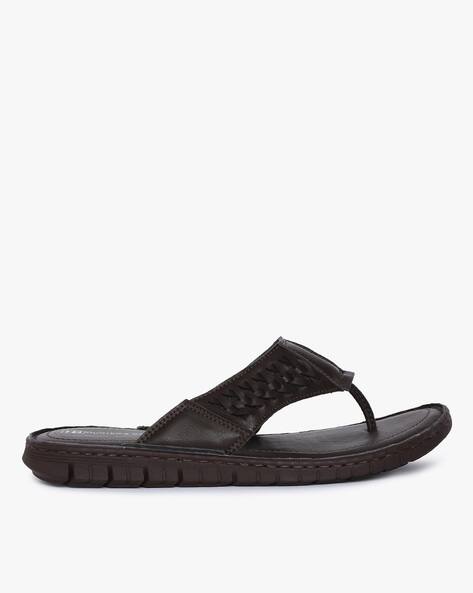 SUNSEA CAMPAGNE SANDALS Brown Black/3