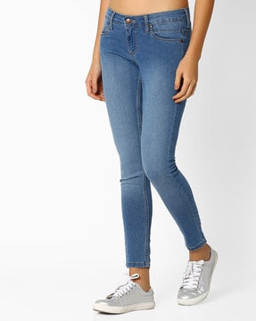 Buy Blue Jeans & Jeggings for Women by DNMX Online