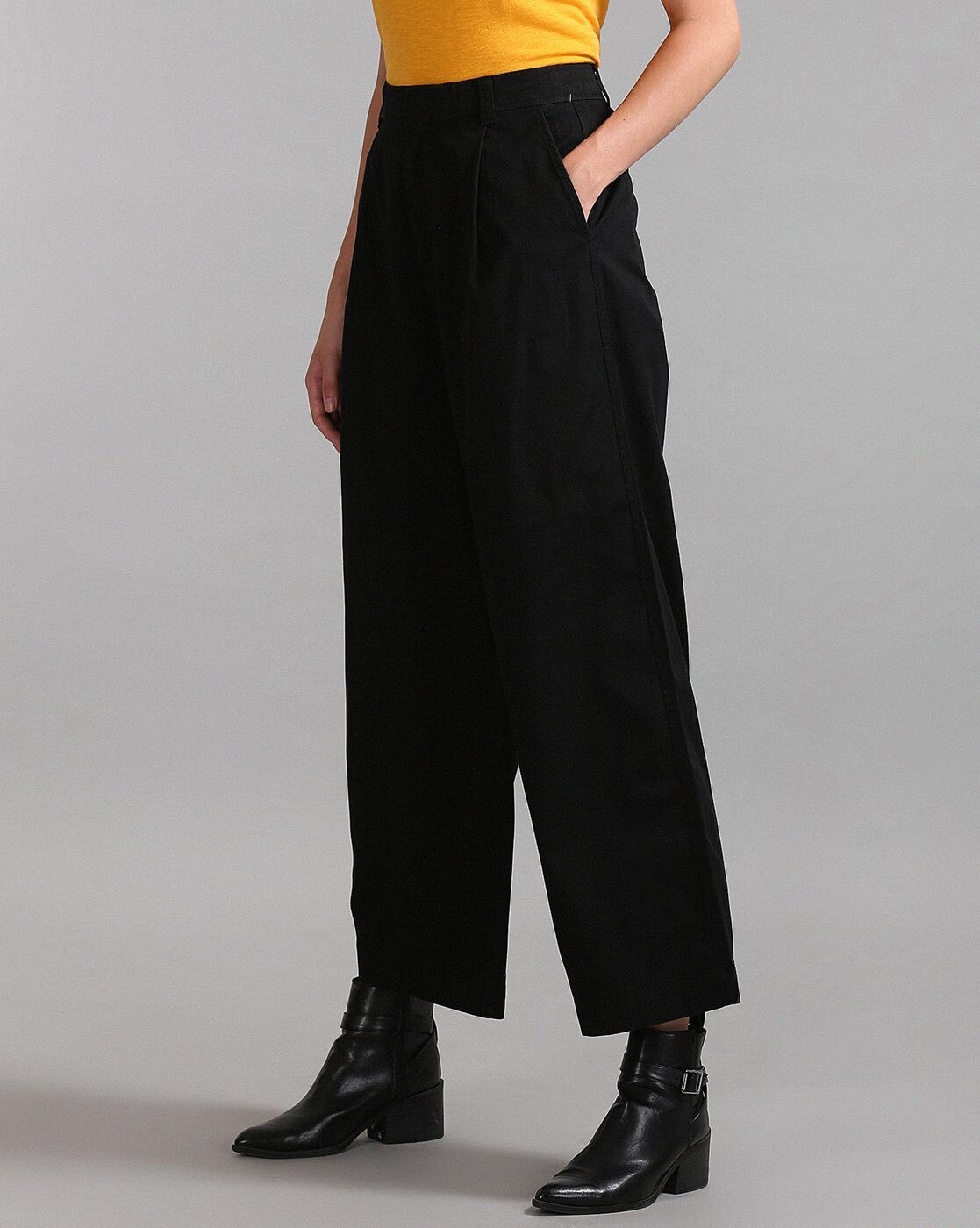 gap pleated pants