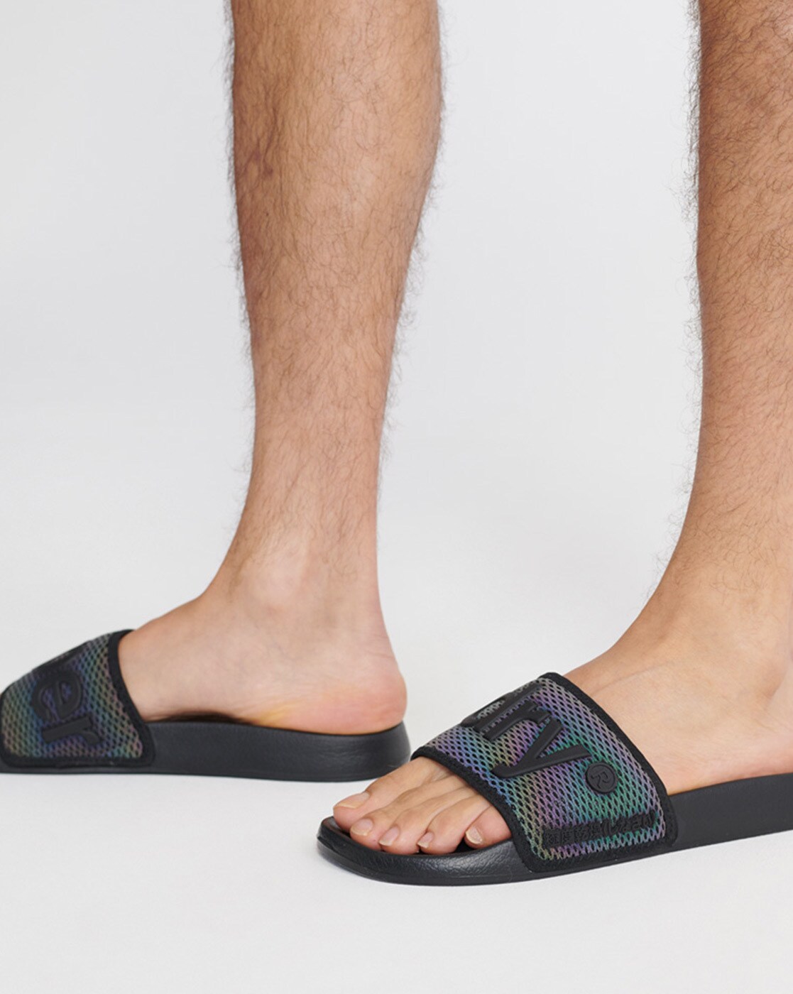 Mesh Beach Sliders with Branding