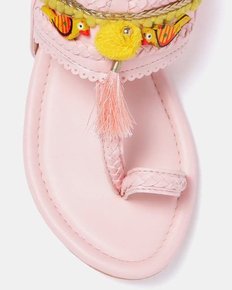 Kolhapuri Chappals with Tassels (Image - 3)