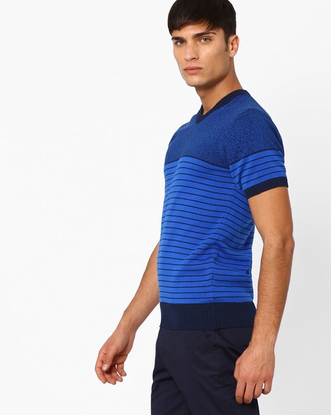 Buy Dark Blue Tshirts for Men by Teamspirit Online