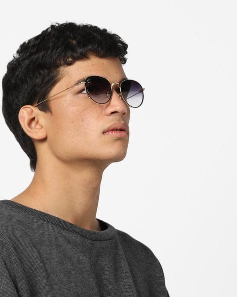 CLARK N PALMER Gradient Rounded Sunglasses