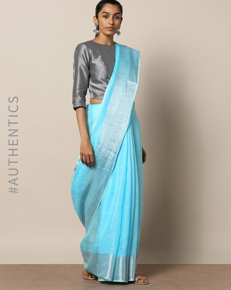 light blue sarees