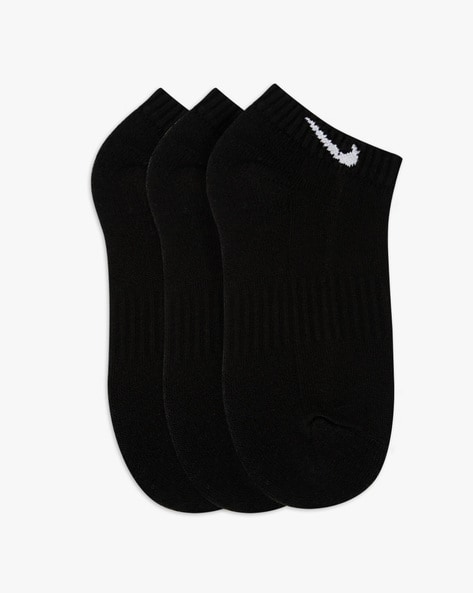 Nike black cheap socks mens