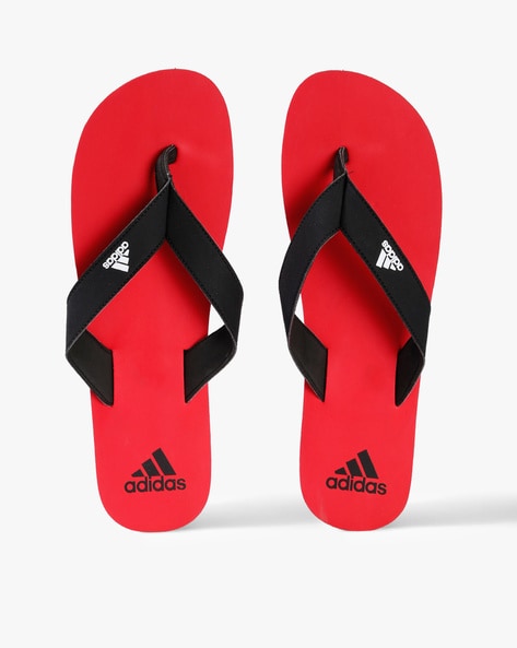 Buy Red Flip Flop Slippers for Men by ADIDAS Online Ajio