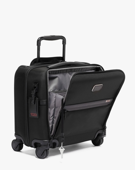 Buy TUMI Alpha3 Compact 4 Wheel Carry On Luggage Black Color Men