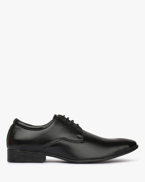 Panelled Derby Formal Shoes