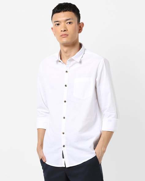 Buy White Shirts for Men by The Indian Garage Co Online