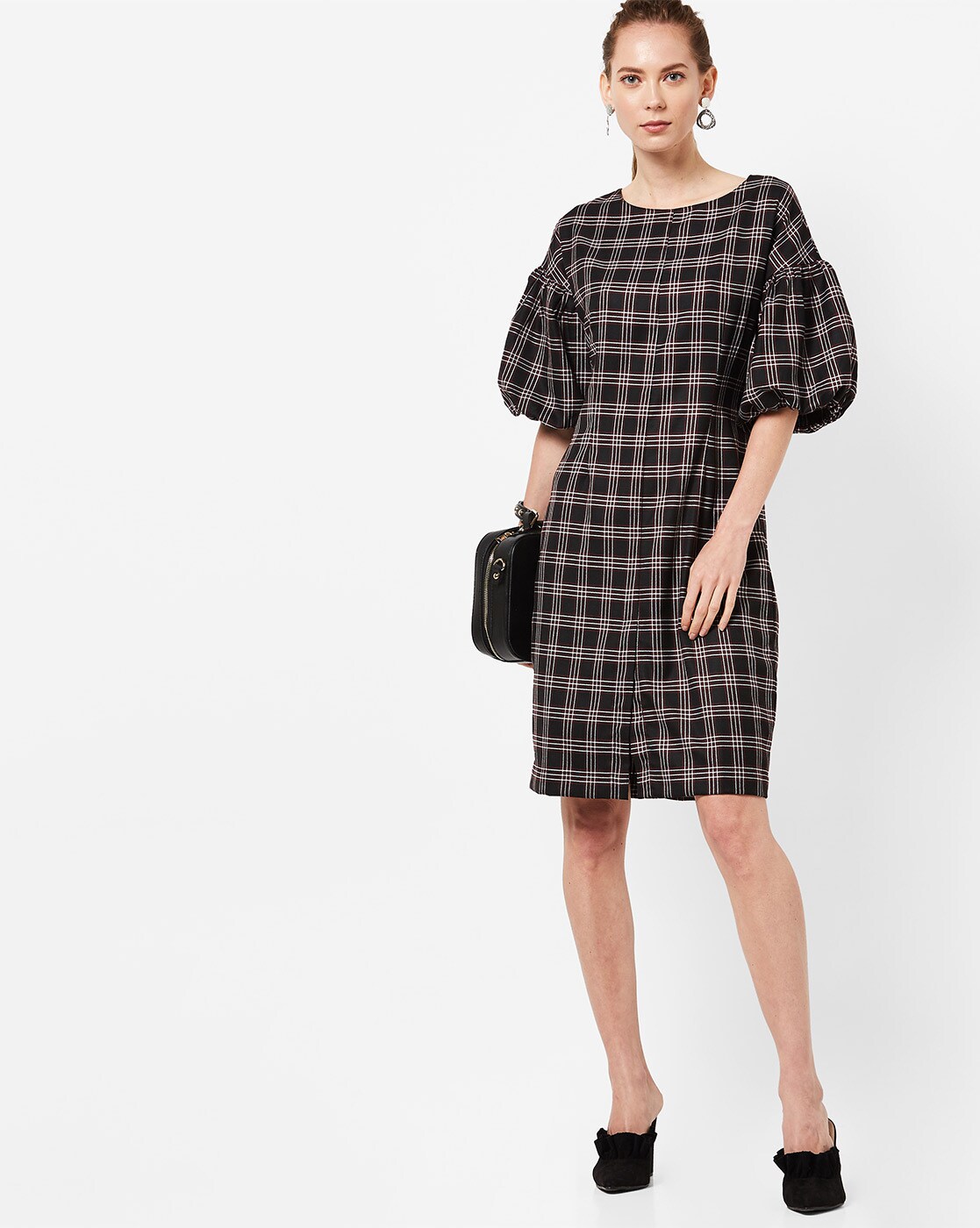 balloon sleeve dress online