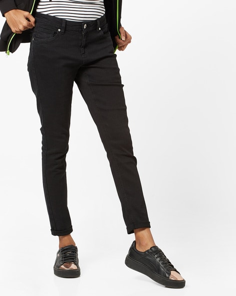 Buy Black Jeans & Jeggings for Women by DNMX Online