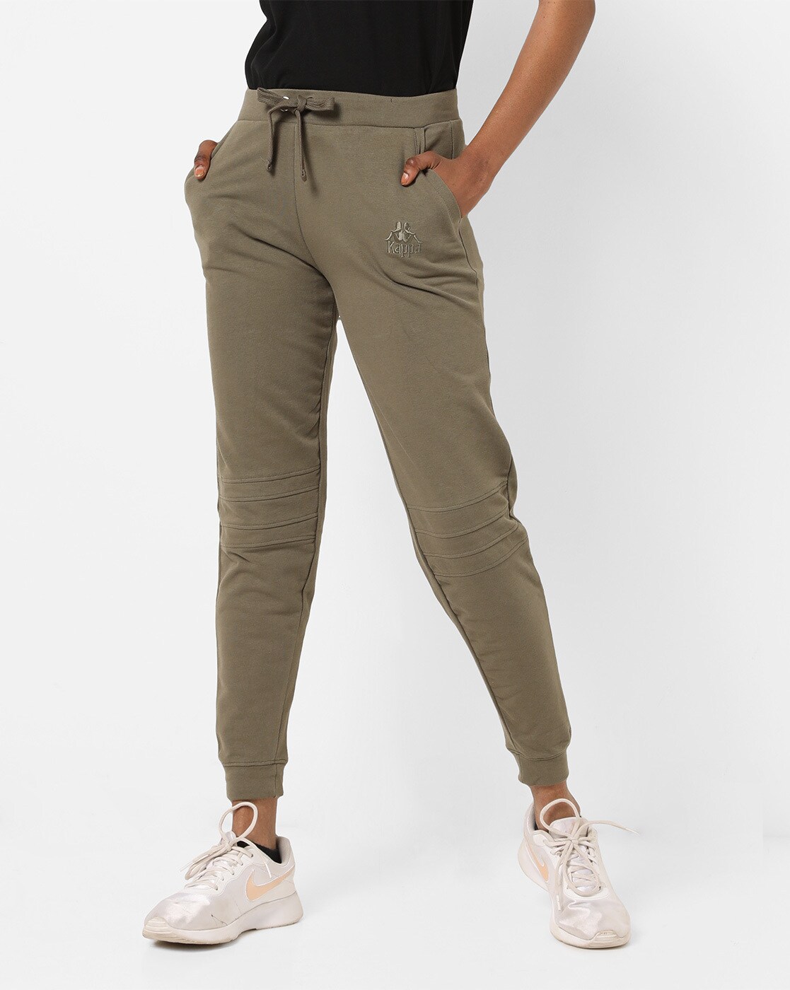 kappa cropped joggers