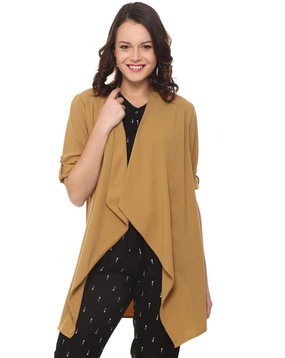 brown shrug for women