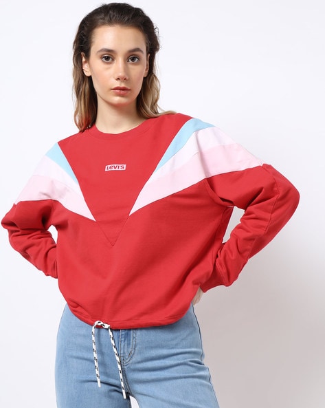 Buy Red Sweatshirt & Hoodies for Women by LEVIS Online 