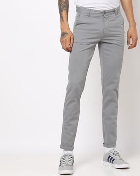 grey color jeans