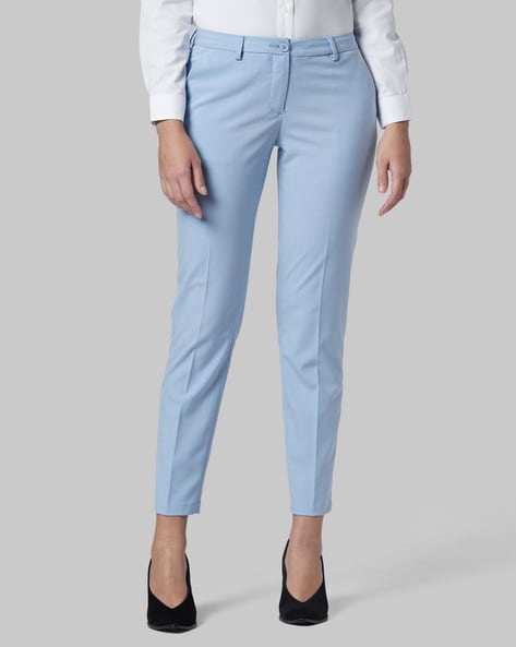 Blue  Trousers For Women  Shop Online  HM IN