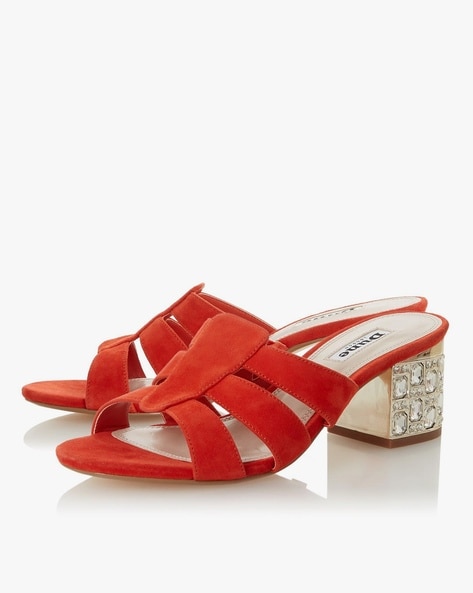dune red heels