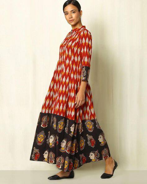 ikkat dresses models