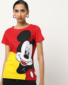 mickey mouse t shirt ladies