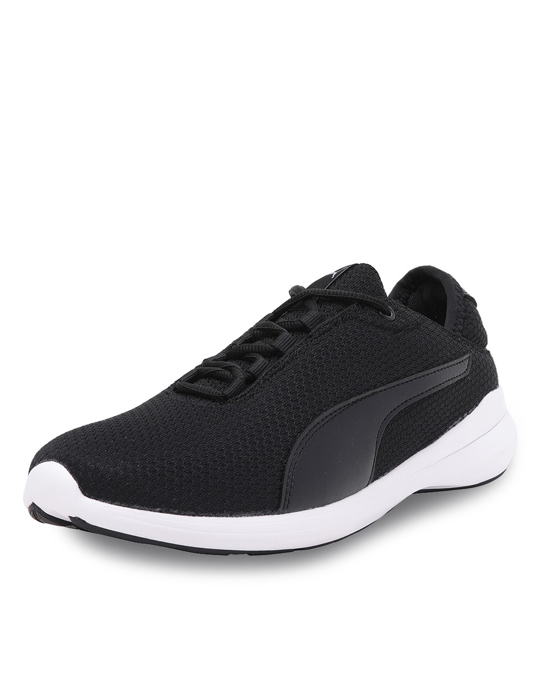 puma textured low top lace up