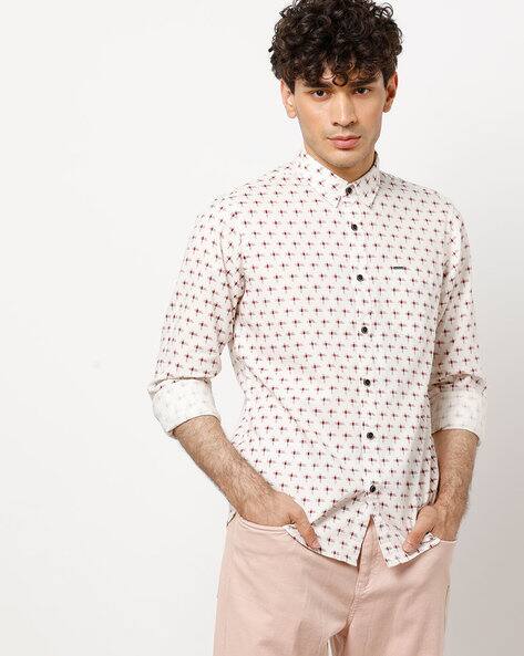 pepe jeans printed shirts