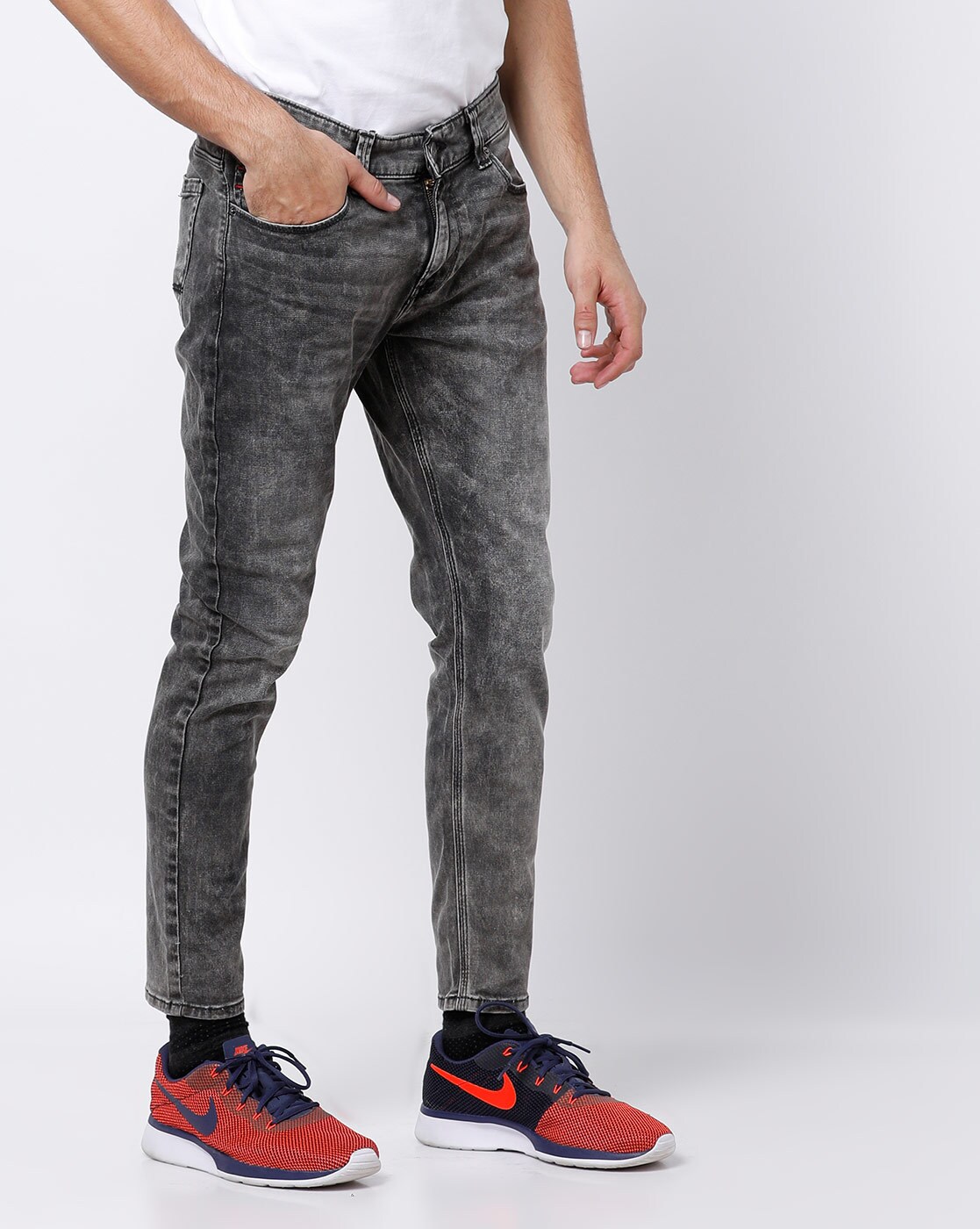 spykar grey jeans