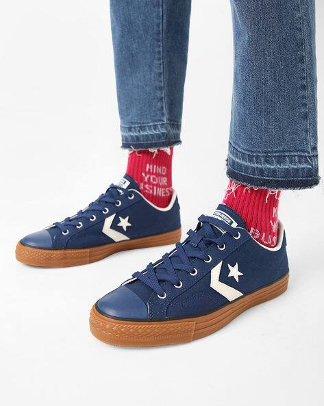 navy blue converse mens