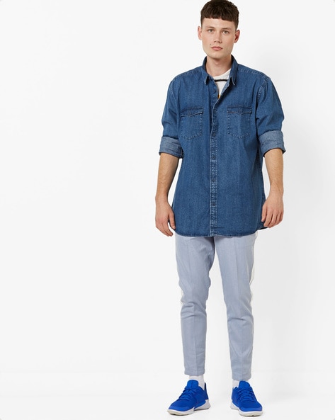 Blue Denim Shirt - Selling Fast at