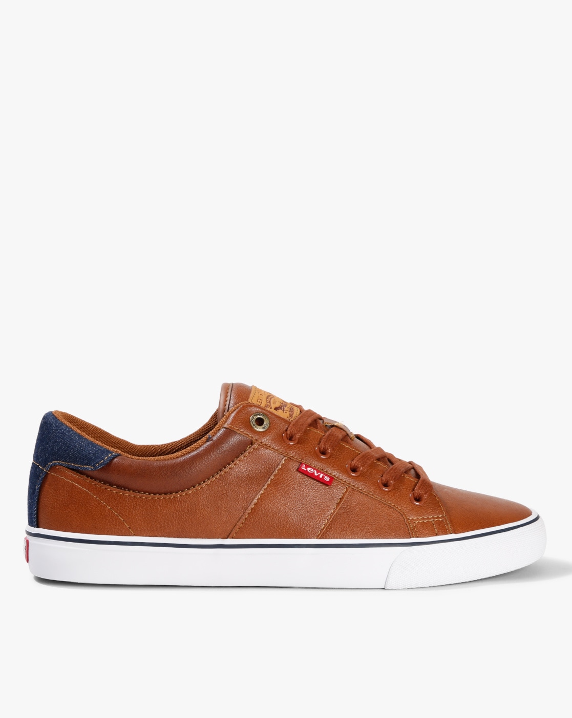 levis brown sneakers