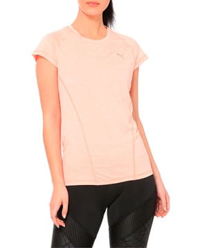 Puma DeLite Panelled Crew Neck T shirt