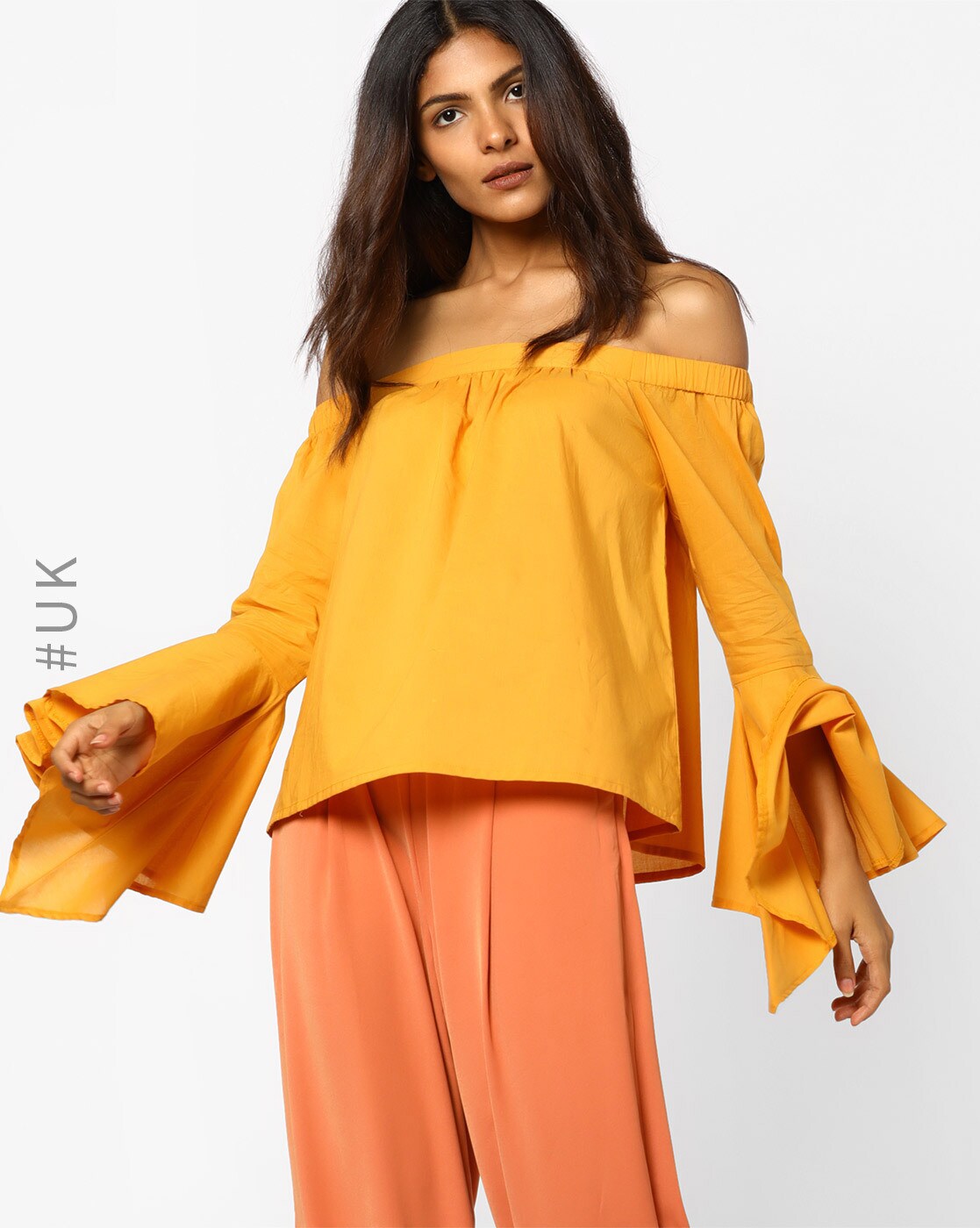 yellow top womens uk