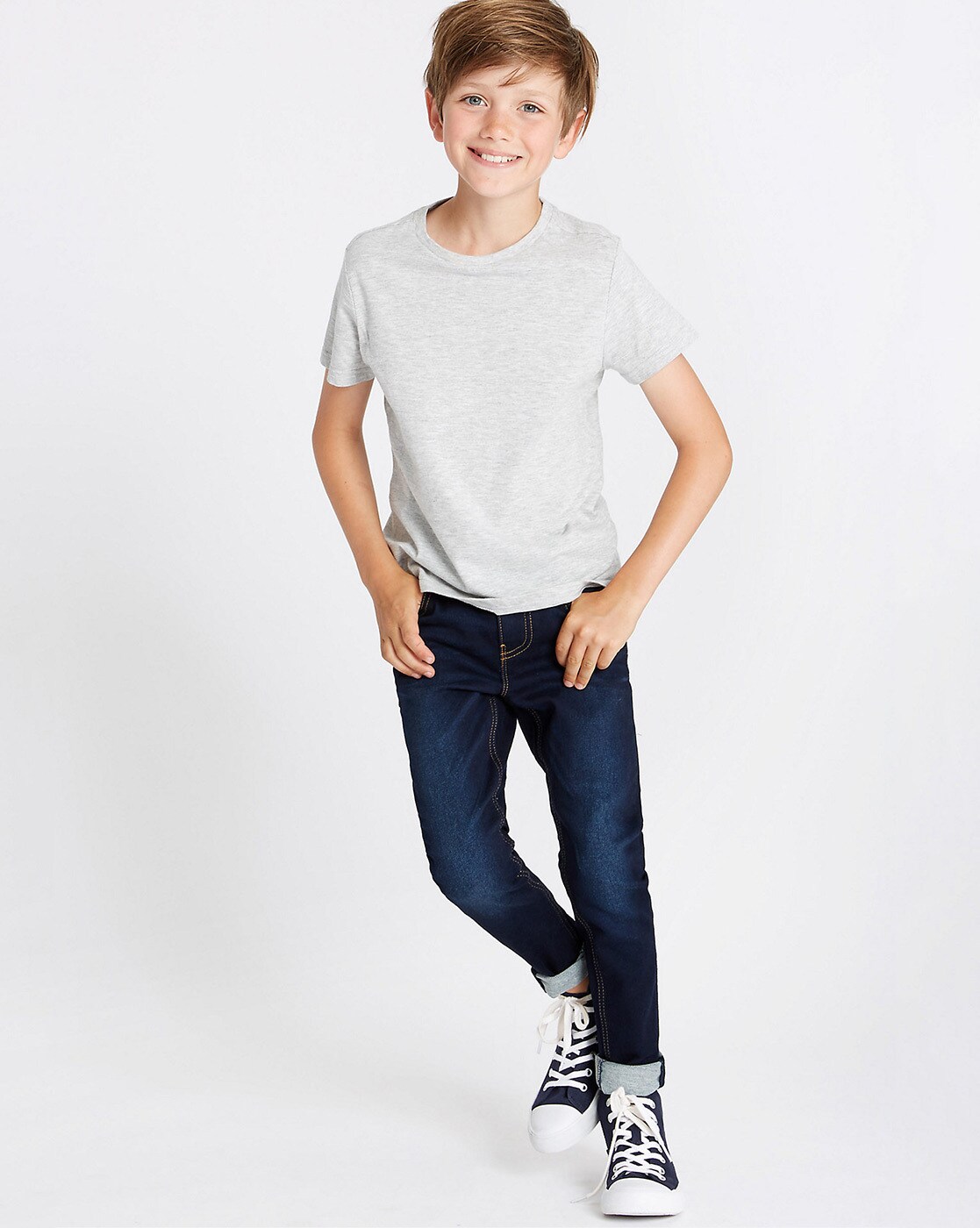 marks and spencers boys jeans