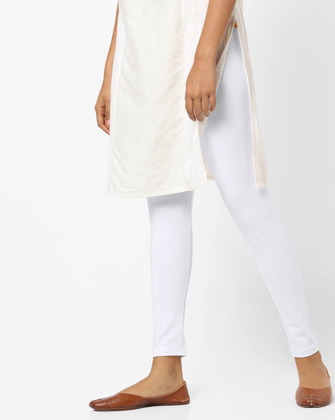 AW18LL- LEGGING, WHITE, L