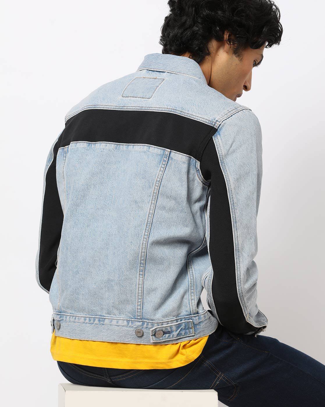 levis denim puffer jacket
