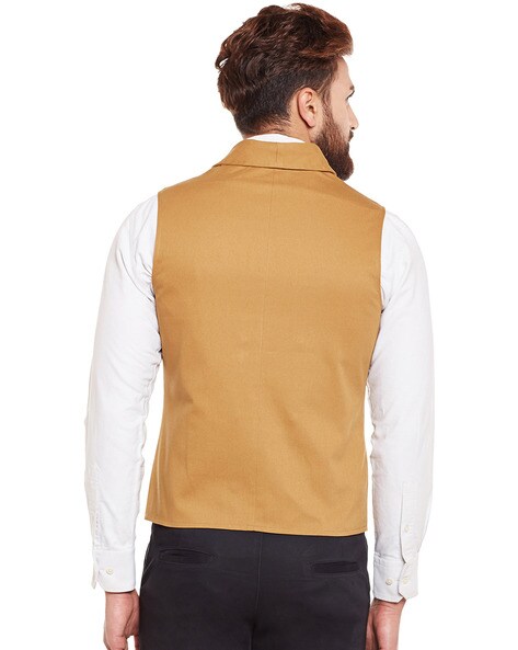 Khaki waistcoat hot sale