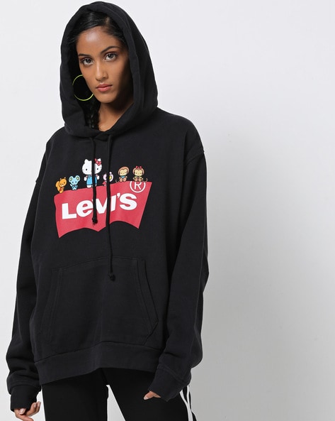 black levis hoodie women's