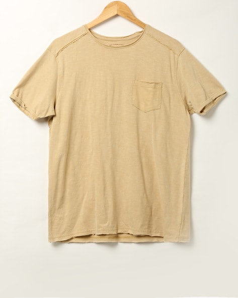 khaki t shirt mens